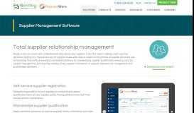 
							         Supplier Management Software | procureware.com								  
							    