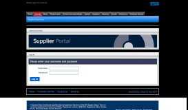 
							         Supplier Portal - NHS Supply Chain								  
							    