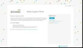 
							         Supplier Portal - Portal Home								  
							    