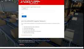 
							         Supplier Portal - Supplier Login or Join JAGGAER Supplier Network								  
							    