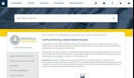 
							         Supplier Portal/Vendor Registration | Bexar County, TX - Official Website								  
							    