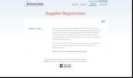 
							         Supplier Registration - Bidvest Data - Multi-Channel Communications								  
							    