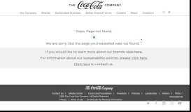 
							         Supplier Requirements: The Coca-Cola Company								  
							    