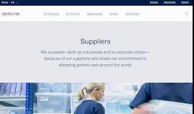 
							         Suppliers | AbbVie								  
							    