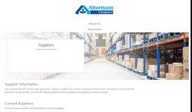 
							         Suppliers - Albertsons Companies								  
							    