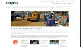 
							         Suppliers and contractors at Cenovus								  
							    