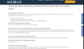 
							         Suppliers Serving Real Estate I NexusConnect FAQ I Nexus								  
							    
