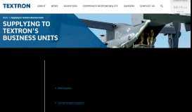 
							         Suppliers - Textron								  
							    