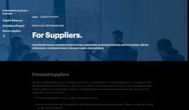 
							         Suppliers - UnitedHealth Group								  
							    