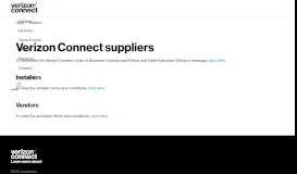 
							         Suppliers | Verizon Connect								  
							    