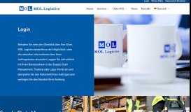 
							         Supply Chain Management - Login - MOL Logistics Deutschland								  
							    