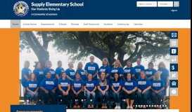 
							         Supply Elementary / Homepage - Brunswick County Schools								  
							    