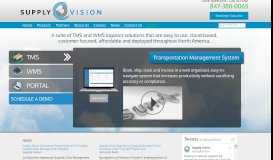 
							         Supply Vision: Cloud Based Logistics Solutions Software								  
							    