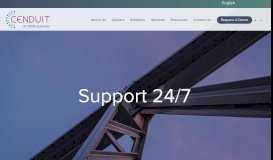 
							         Support: 24-7 Global Help Desk — Cenduit								  
							    