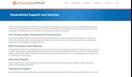 
							         Support | AccountantsWorld								  
							    