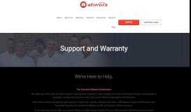 
							         Support and Warranty | Allworx								  
							    