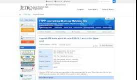 
							         Support B2B trade portal to enter UAE/GCC market(For Japan only ...								  
							    