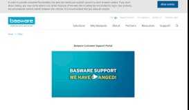 
							         Support - Basware								  
							    