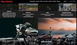
							         Support – Call, Email, Faq, Road Side Assistance | Royal Enfield								  
							    