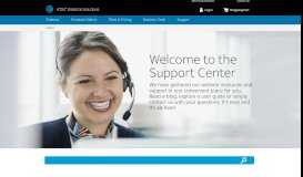 
							         Support-center | AT&T Website Solutions								  
							    