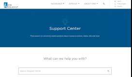 
							         Support Center | Erie Insurance								  
							    