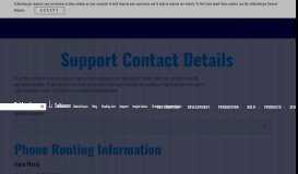 
							         Support Contact Details - Schlumberger Software								  
							    