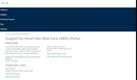 
							         Support & Downloads for Smart Net Total Care (SNTC) Portal - Cisco								  
							    