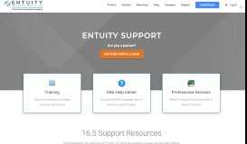 
							         Support - Entuity.com								  
							    