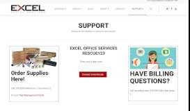 
							         Support | Excel Office Services | Xerox Copiers Los Angeles								  
							    
