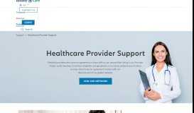 
							         Support for Healthcare Providers | Allianz Care								  
							    