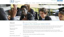 
							         Support for Students with SEND - Twickenham School								  
							    