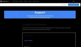 
							         Support Hub | Google Cloud								  
							    