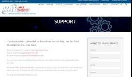 
							         Support - KDI Office Technology								  
							    