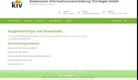 
							         Support – Kommunale Informationsverarbeitung Thüringen GmbH								  
							    