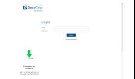 
							         Support login l DocsCorp l Market-leading document solutions								  
							    