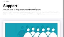 
							         Support - My School Portal								  
							    