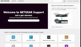 
							         Support | NETGEAR								  
							    