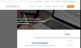 
							         Support | Perforce								  
							    