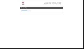 
							         Support Portal - Adobe								  
							    