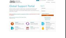 
							         Support Portal - Advanced Solutions International								  
							    