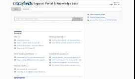 
							         Support Portal & Knowledge base: Support								  
							    
