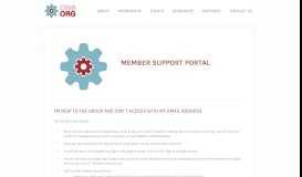 
							         Support Portal - OrgOrg								  
							    