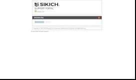 
							         Support Portal - Sikich								  
							    