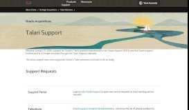 
							         Support Portal | Talari Networks								  
							    