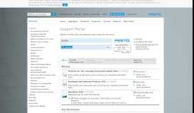 
							         Support Portal - Tandem-, Hochkraft- und Mehrstellungszylinder - Festo								  
							    