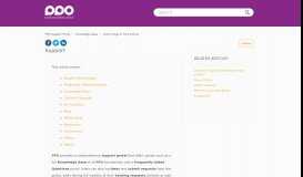 
							         Support – PPO Support Portal								  
							    