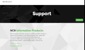 
							         Support Resources - Drivers, Patches, Manuals ... - NCR Corporation								  
							    