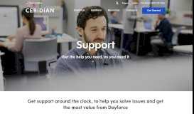 
							         Support Services | Dayforce | Ceridian								  
							    