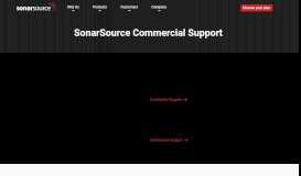 
							         Support | SonarSource								  
							    