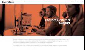 
							         Support - Survalent | ADMS - SCADA, OMS & DMS								  
							    